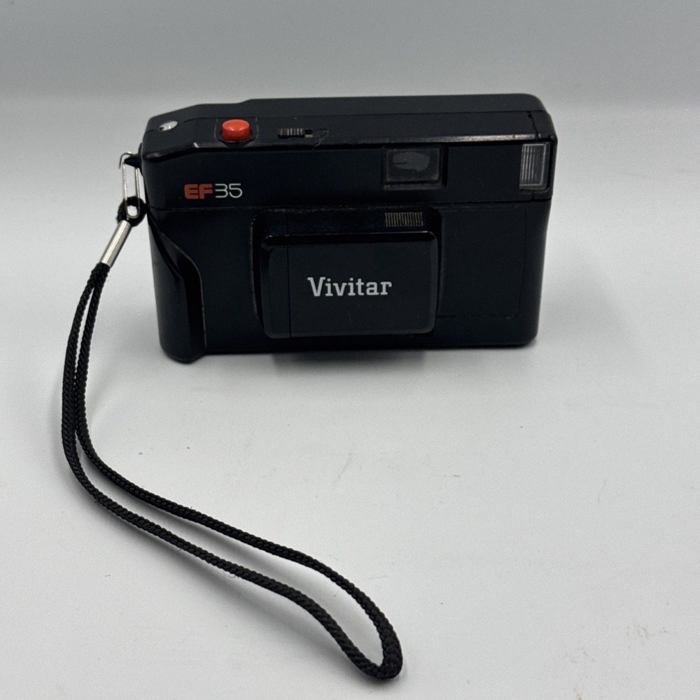 Vivitar EF35 35mm Film Camera 38mm 1:5.6 Lens Fully Tested Working Point & Shoot